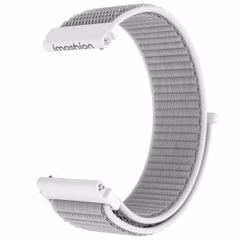 imoshion Bracelet en nylon avec fermeture velcro Samsung Galaxy Watch 7 40/44 mm - Gris