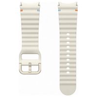 Samsung Bracelet Sport original Samsung Galaxy Watch 4 / 5 / 6 / 7 / FE (20 mm) - Taille S/M - Cream