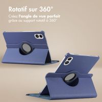 imoshion Coque tablette rotatif à 360° Xiaomi Redmi Pad 2 Pro / Poco Pad M1 - Bleu foncé