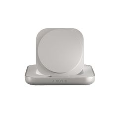 Zens Magnetic Nightstand Charger - Chargeur sans fil 15W - Magsafe et Qi2 - Blanc