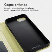 imoshion Étui de télephone portefeuille Design Apple iPhone 17e / 16e - Garden Stripes