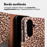 imoshion Étui de télephone portefeuille Design Samsung Galaxy A57 (5G) - Leopard Mood