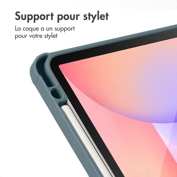 imoshion Coque tablette Origami Samsung Galaxy Tab S9 11.0 pouces / S10 Lite / S10 FE / S9 FE 10.9 pouces - Vert foncé