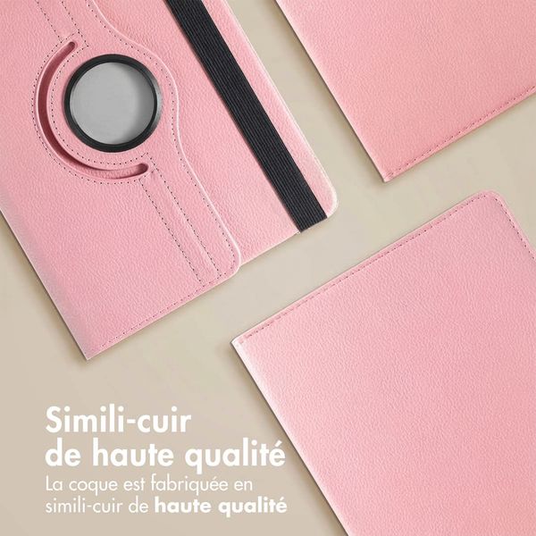imoshion Coque tablette rotatif à 360° Apple iPad Pro 13 (2025) M5 / (2024) M4 - Rose