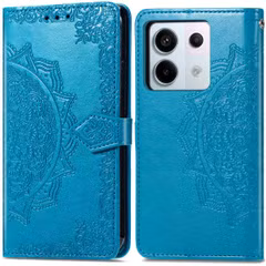 imoshion Etui de télephone Mandala Xiaomi Redmi Note 13 Pro (5G) / Poco X6 - Turquoise