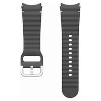Samsung Bracelet Sport original Samsung Galaxy Watch 4 / 5 / 6 / 7 / FE (20 mm) - Taille S/M - Dark Gray