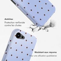 Selencia Coque arrière Vivid avec MagSafe Apple iPhone 17e / 16e - Happy Dots Digital Sky