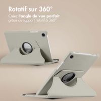 imoshion Coque tablette rotatif à 360° Samsung Galaxy Tab A11 / A9 8.7 pouces - Gris