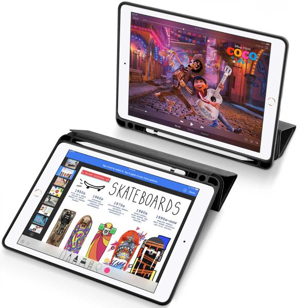 Dux Ducis Coque tablette Domo Apple iPad 6 (2018) 9.7 pouces / iPad 5 (2017) 9.7 pouces - Noir