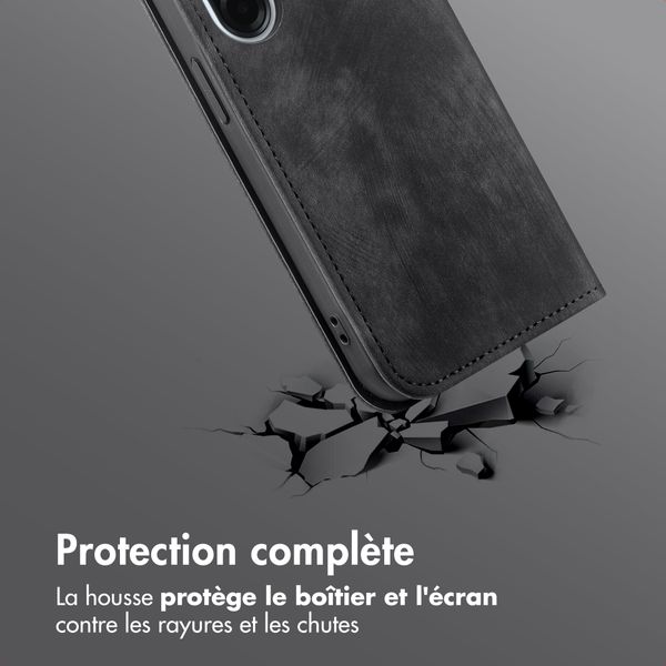 imoshion Étui de téléphone portefeuille Slim Samsung Galaxy A57 (5G) - Noir