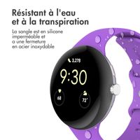 imoshion Bracelet en silicone⁺ Google Pixel Watch 3 / 4 (45 mm) - Taille L - Violet