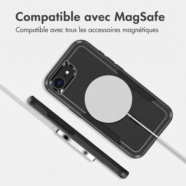 imoshion Coque arrière avec MagSafe Apple iPhone 17e / 16e - Noir