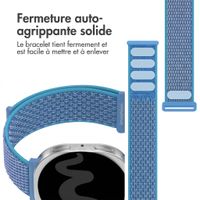imoshion Bracelet en nylon Samsung Galaxy Watch 8 (40/44mm) / Classic (46mm) - Marine Blue