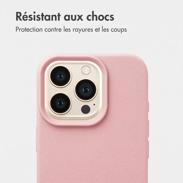 imoshion Coque arrière Texture Apple iPhone 13 Pro - Rose