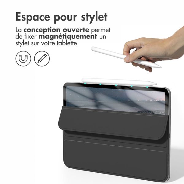 imoshion Magnetic etui de téléphone portefeuille Apple iPad Pro 11 (2022 / 2021 / 2020 / 2018) - Noir