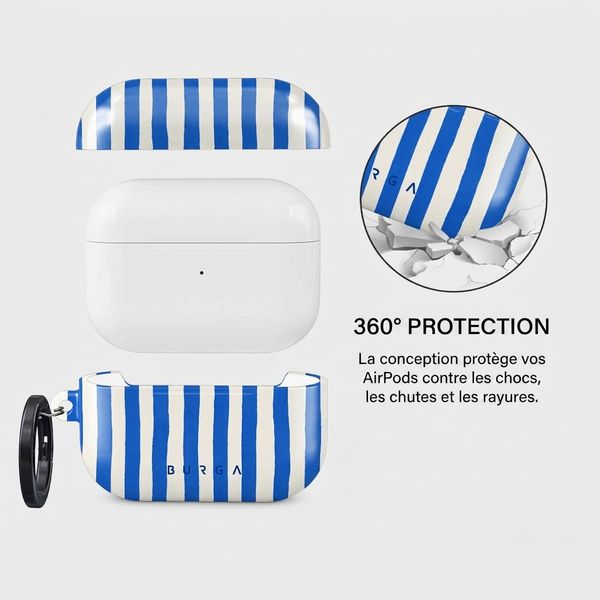 Burga Coque rigide Apple AirPods Pro 2 - Kafenio