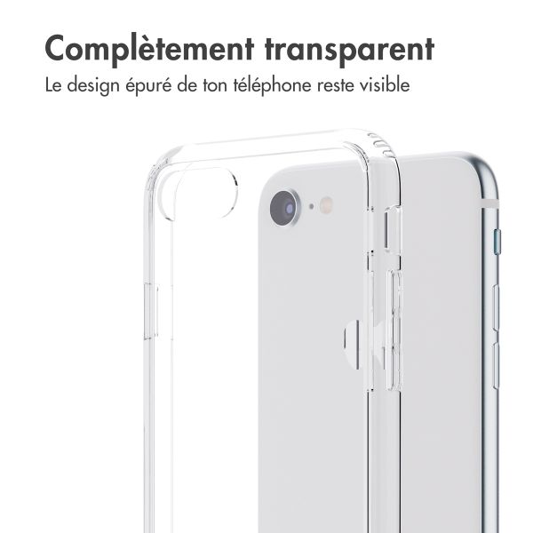imoshion Coque Stand Apple iPhone SE (2022 / 2020) / 8 / 7 - Transparent