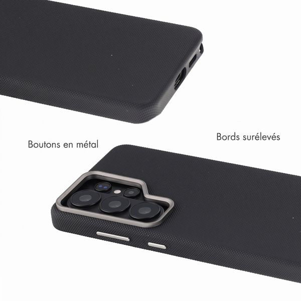 Accezz Coque arrière Mesh avec MagSafe Samsung Galaxy S26 Ultra - Noir
