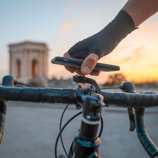 SP Connect Support de téléphone Handlebar Mount pour vélo pour coques SPC+ - Noir