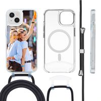 Concevez votre Coque MagSafe avec cordon amovible Apple iPhone 13 - Transparent