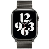 Apple Bracelet à boucle Milanais Apple Watch | 44/45/46/49 mm - Anthracite