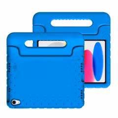 imoshion Coque kidsproof avec poignée Apple iPad 11 (2025) 11 pouces A16 / iPad 10 (2022) 10.9 pouces - Bleu