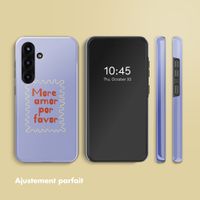 Selencia Coque arrière Vivid avec MagSafe Samsung Galaxy S25 - More Amor