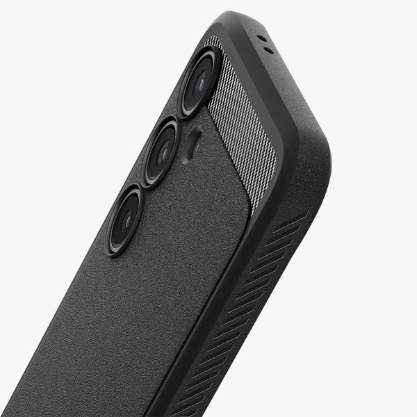 Spigen Coque Rugged Armor Samsung Galaxy S24 FE - Matte Black