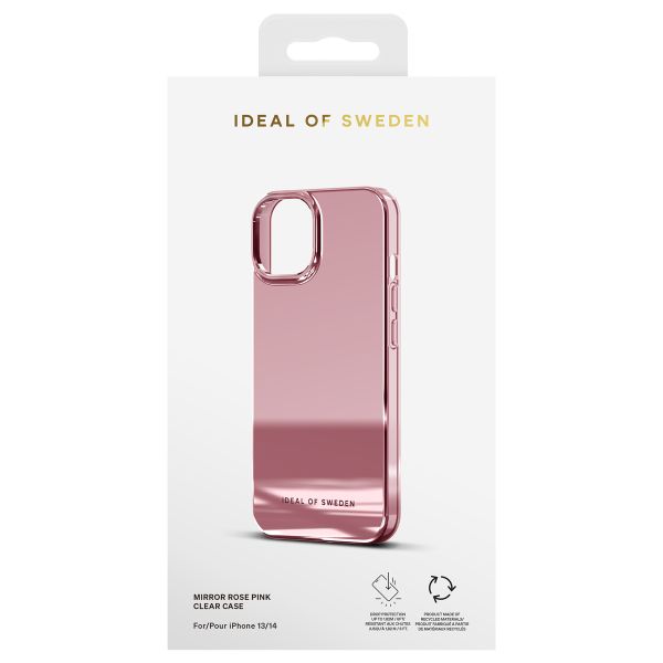 iDeal of Sweden Coque miroir Apple iPhone 14 / 13 - Rose Pink