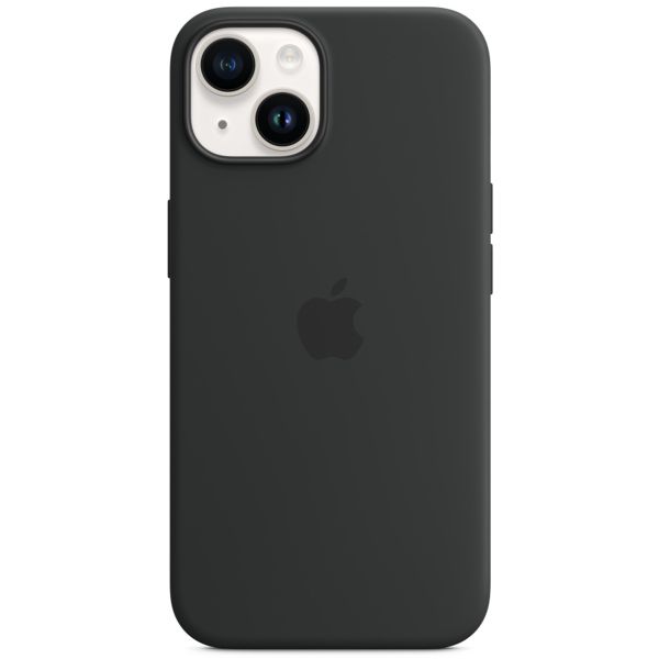 Apple Coque en silicone MagSafe Apple iPhone 14 - Midnight