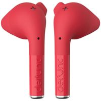 Defunc True Go Slim - ﻿Écouteurs sans fil - Écouteurs sans fil Bluetooth - Rouge