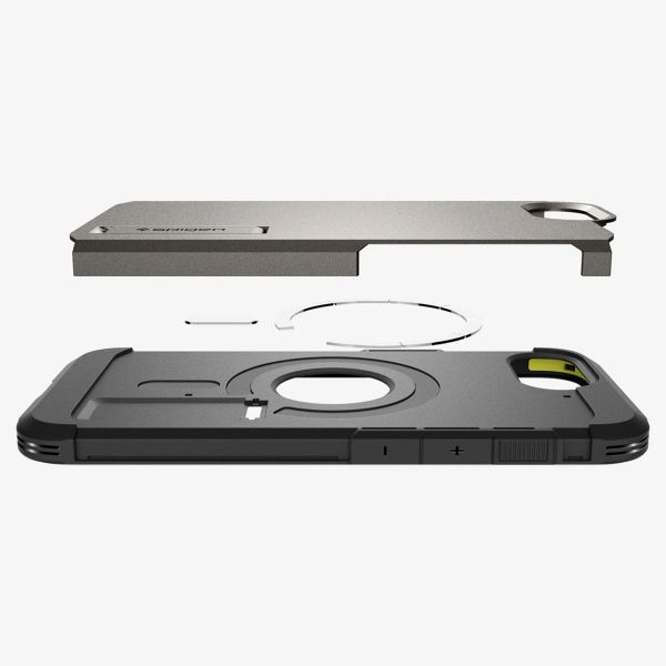 Spigen Coque Tough Armor MagSafe Apple iPhone 17e / 16e - Gunmetal