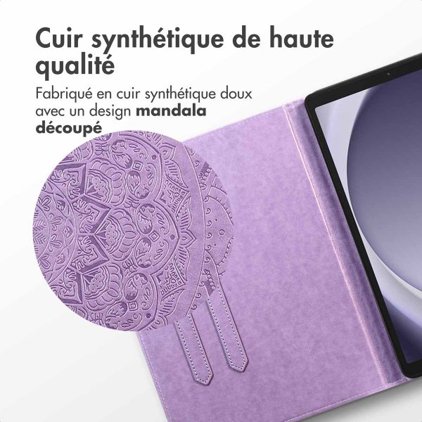 imoshion Coque tablette Samsung Galaxy Tab A9 Plus - Lilas
