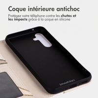imoshion Étui de télephone portefeuille Design Samsung Galaxy A54 (5G) - Beige Graphic