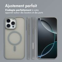 imoshion Coque Color Guard avec MagSafe Apple iPhone 16 Pro - Gris