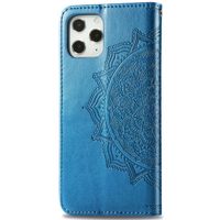 Etui de télephone portefeuille Mandala Apple iPhone 12 (Pro) - Turquoise