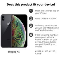 Apple Coque en silicone Apple iPhone X / Xs - Midnight Blue