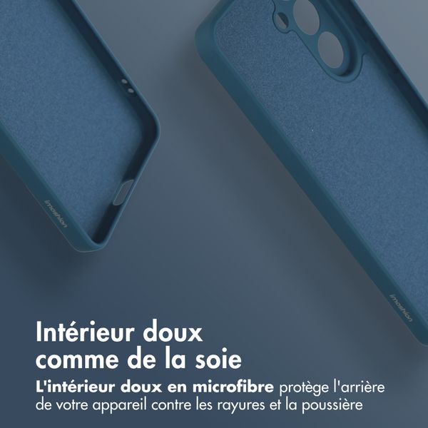 imoshion Coque Couleur avec MagSafe Samsung Galaxy S26 - Bleu foncé