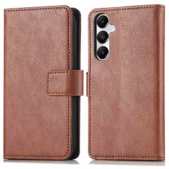 imoshion Étui de télephone portefeuille de luxe Samsung Galaxy S25 Plus - Marron