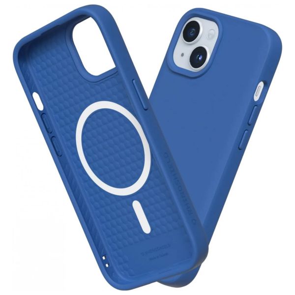 RhinoShield Coque SolidSuit MagSafe Apple iPhone 15 Plus - Classic Cobalt Blue