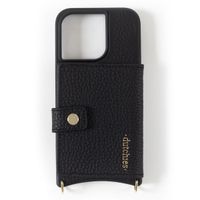 Dutchies Coque MagSafe avec porte-cartes Apple iPhone 13 Pro Max - Noir