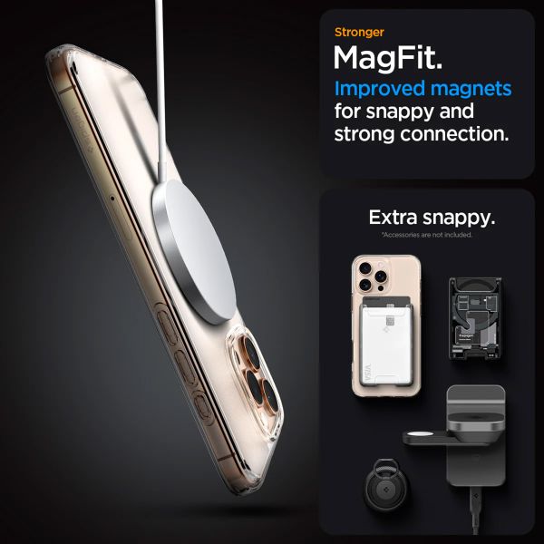 Spigen Coque Ultra Hybrid MagSafe Apple iPhone 16 Pro - Frost Clear
