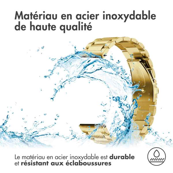 imoshion Bracelet en acier  - Connexion universelle 24 mm - Doré