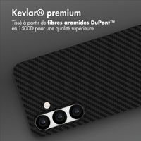 Accezz Coque Kevlar® MagSafe Samsung Galaxy S24 Plus - Noir