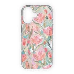iDeal of Sweden Coque Clear MagSafe Apple iPhone 17 - Tulip Bloom