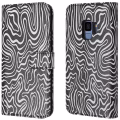 imoshion Étui de télephone portefeuille Design Samsung Galaxy S9 - Black And White