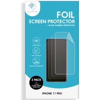 imoshion 3-Pack de protection d'écran + Protection en verre Appareil photo Apple iPhone 11 Pro