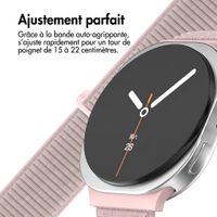 imoshion Bracelet en nylon Samsung Galaxy Watch 9 (40/44mm) / Watch 8 (40/44mm) / Classic (46mm) - Light Pink