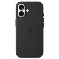 Apple Coque en silicone MagSafe Apple iPhone 16 - Black