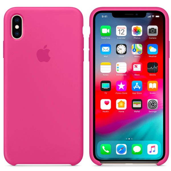Apple Coque en silicone Apple iPhone X / Xs - Dragon Fruit